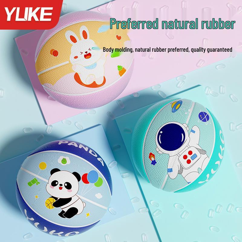 Durable Size 5 Basketball for Kids: Ideal for Elementary and Kindergarten Training, 3-4 Size for Boys and Girls Beginners.