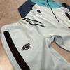 SynaWord Unisex Slim Fit Patchwork Hoodie & Sweatpants Set