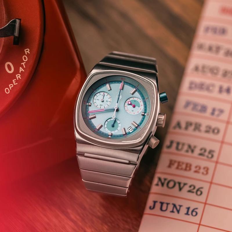 Wormhole Concept Tritium Sport Quartz Men's Business Watch