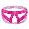 Thong JOCKMAIL One Size Specification Elastic band letter print cut-out design sexy men's underwear