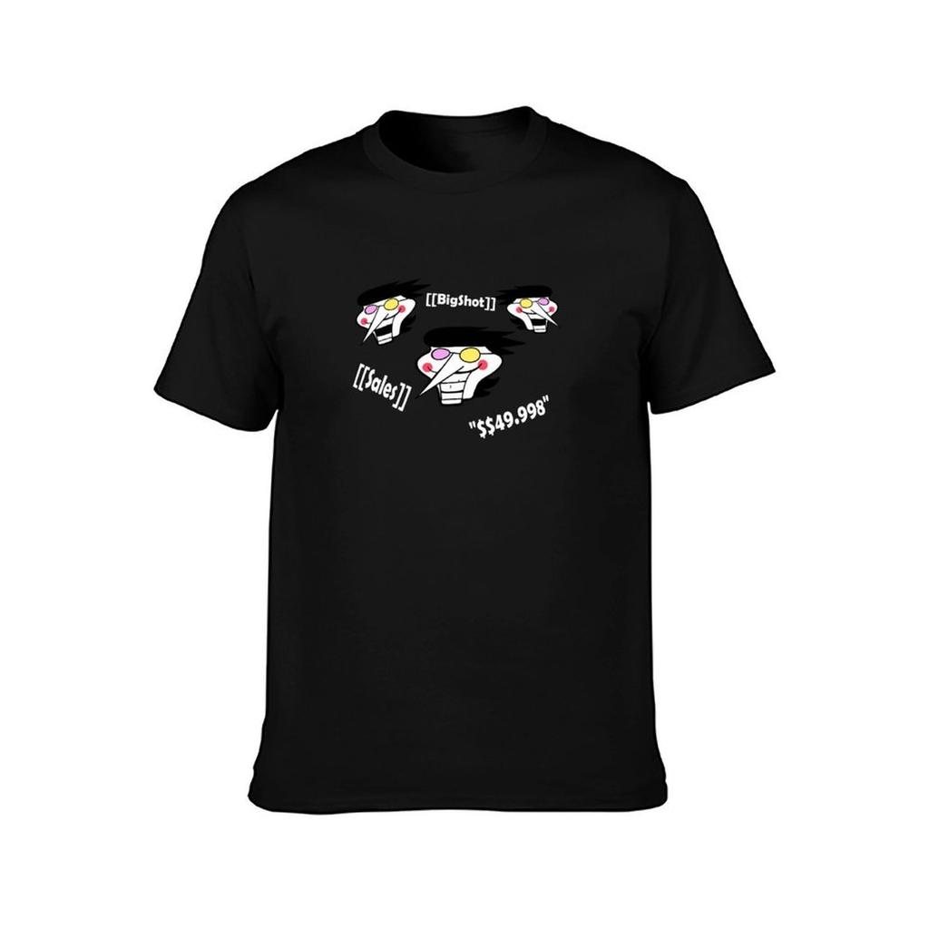 Deltarune Spamton T-shirt anime blanks gładkie męskie ubrania