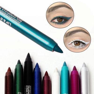 Moda Makyaj Göz Kozmetik Renkli Pigment Uzun Ömürlü Su Geçirmez Eyeliner Kalemi MYY