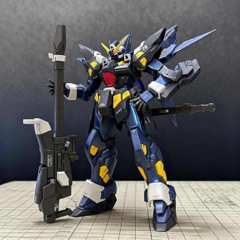 New HG 1/144 Huckebein Mk-Ii Akatsuki Kiba Super Robot Wars OG Series Assembly Model Kit Action Figures Trendy Toys Boy Gift