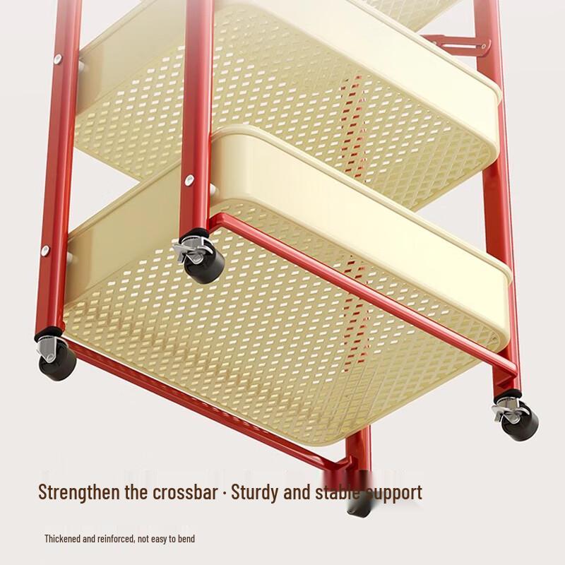 Foldable Multi-layer Storage Cart