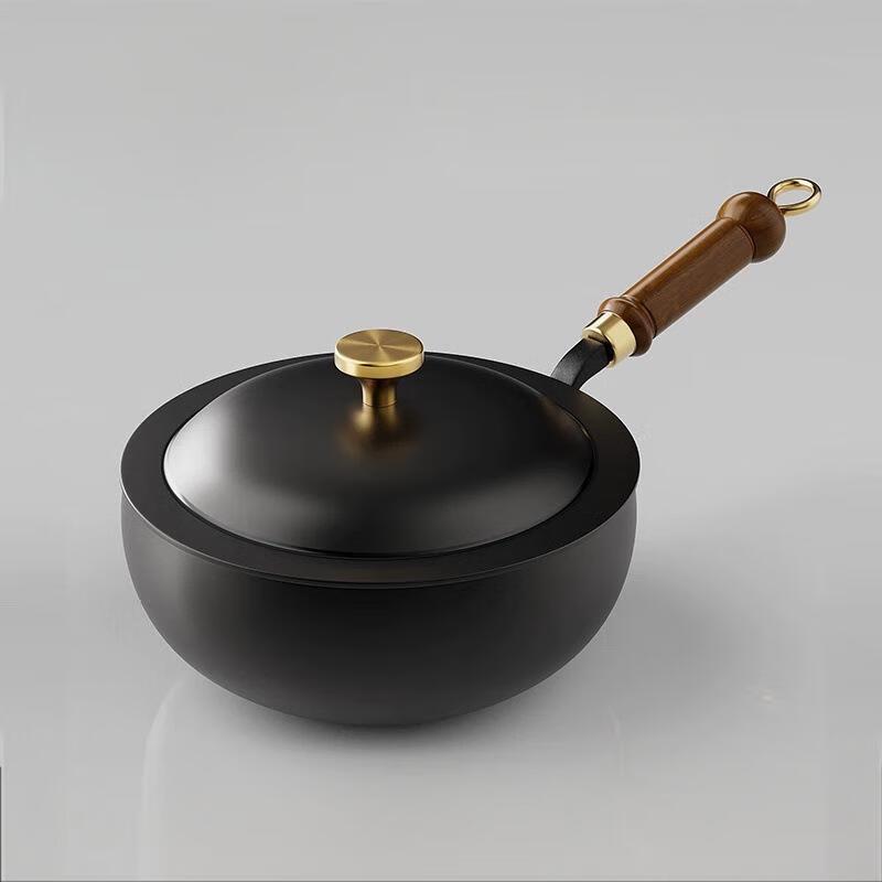 Yoshida Sho Mini Non-stick Refined Iron Wok Set