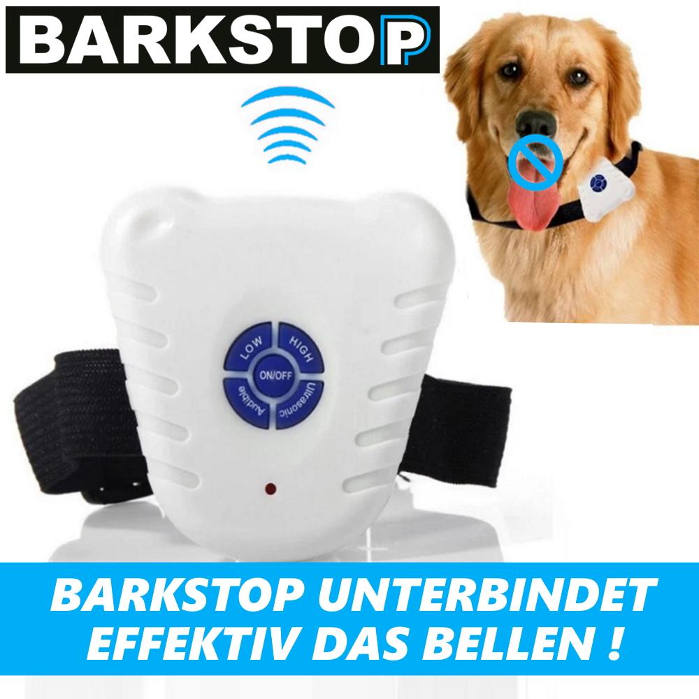 BARKSTOP Hunde Erziehungshalsband Anti Bellen Erziehung Ultraschall Halsband