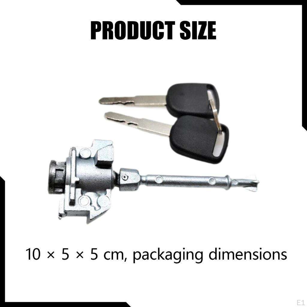 Driver Side Door Lock Cylinder Barrel Assembly Automobile Accessories Replaces Security