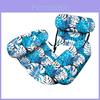 Inflatable Pool Float Chair With Foldable Backrest For Swimming Relaxation