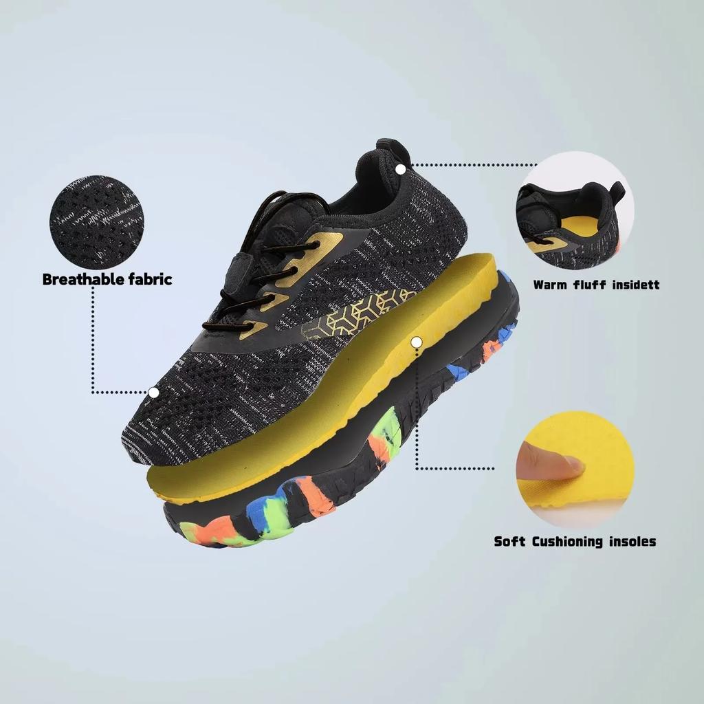 New Children's Aqua Shoes Women Colorful Walking Sports Upstream Wading Sneaker Breathable Mesh Five Fingers Swimming Water Shoe