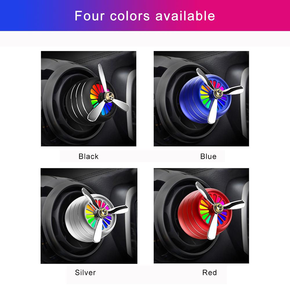 Vůně Mini LED osvěžovač vzduchu Kondicionér parfémů Slitina Auto Vent Outlet Clip Svěží vůně Aromaterapeutická atmosféra