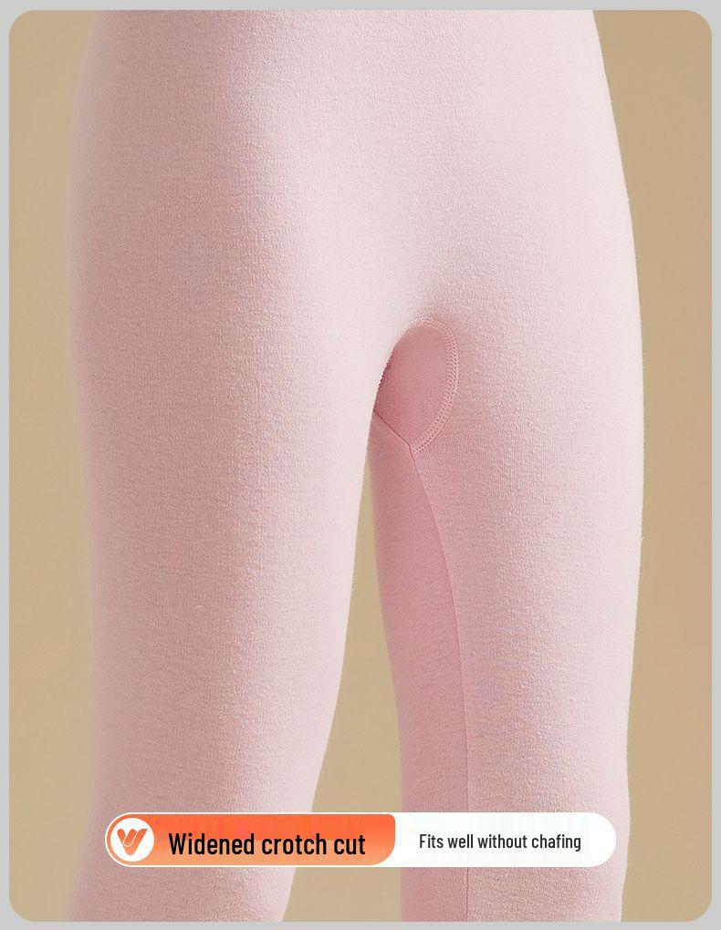 Yalu Women's Plus Size Cotton Base Layer Trousers - Warm, Thin, All-Cotton Thread Pants for Autumn/Winter 2025.