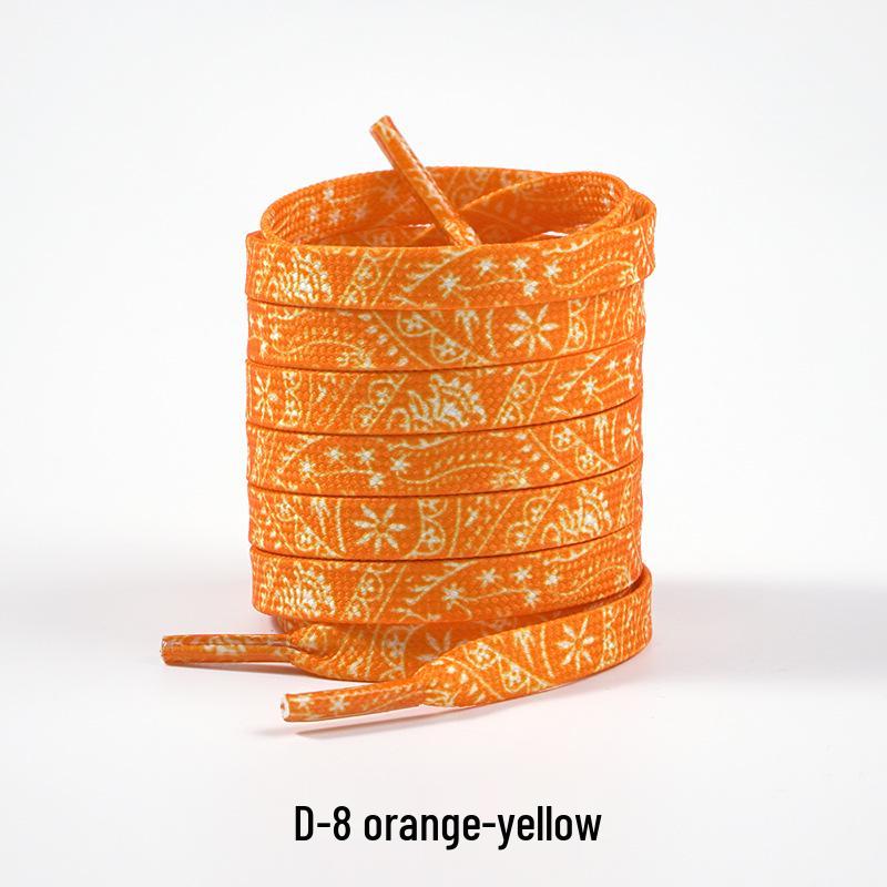 Cashew-Blumen Schnürsenkel für Air Force 1, Canvas-Schuhe und Dunk-Sneaker – Unisex