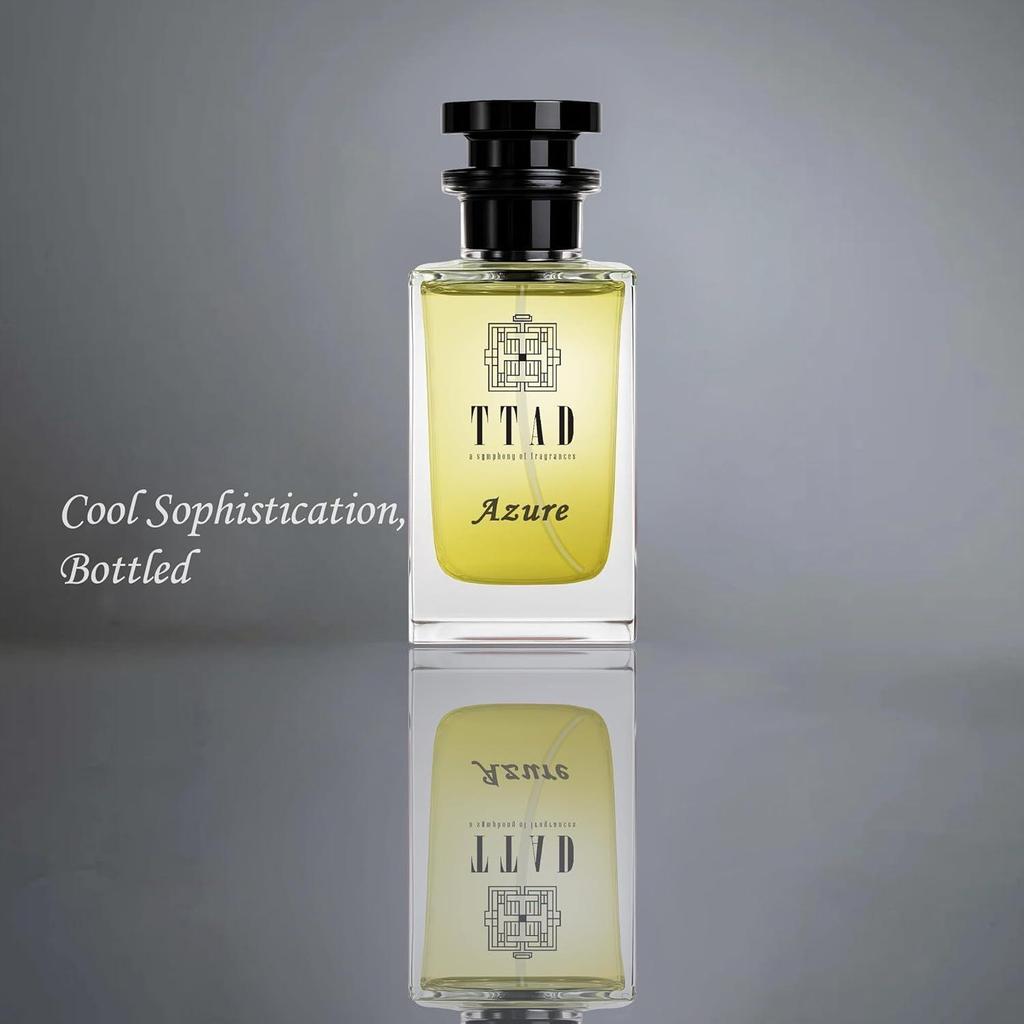 TTAD Unisex Perfume |Long Lasting Premium Luxury Scent For Man And Woman | Fragrance Scent For Men And Women Natural Aroma Azure Perfume