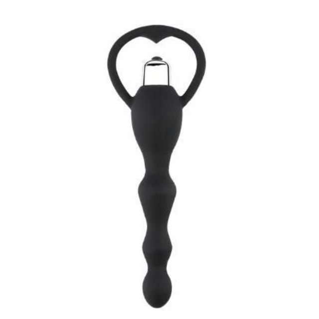 Vibrating Anal Plug Prostate Massage Soft Anal Beads Butt Plug Vibrators Sex Toys for Couples Butt Plug Silicone Adult Products