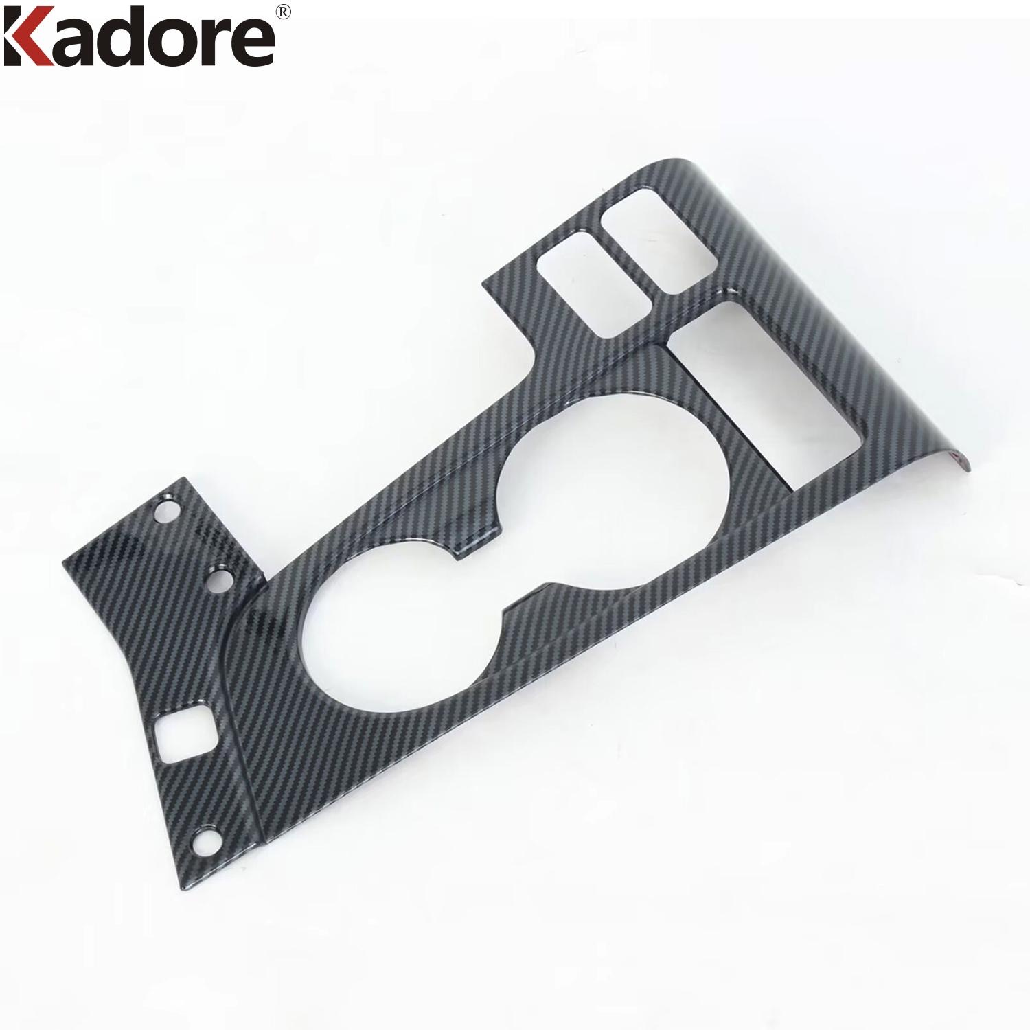For Hyundai Sonata 2024 2025 2026 Carbon Fiber Car Center Console Gear Shift Box Panel Cover Trim Inteiror Mouldings Accessories Carbon Fiber Glossy