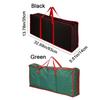 Large Capacity Gift Wrap Storage Bag Zippered Gift Wrap Organizer  for Bows