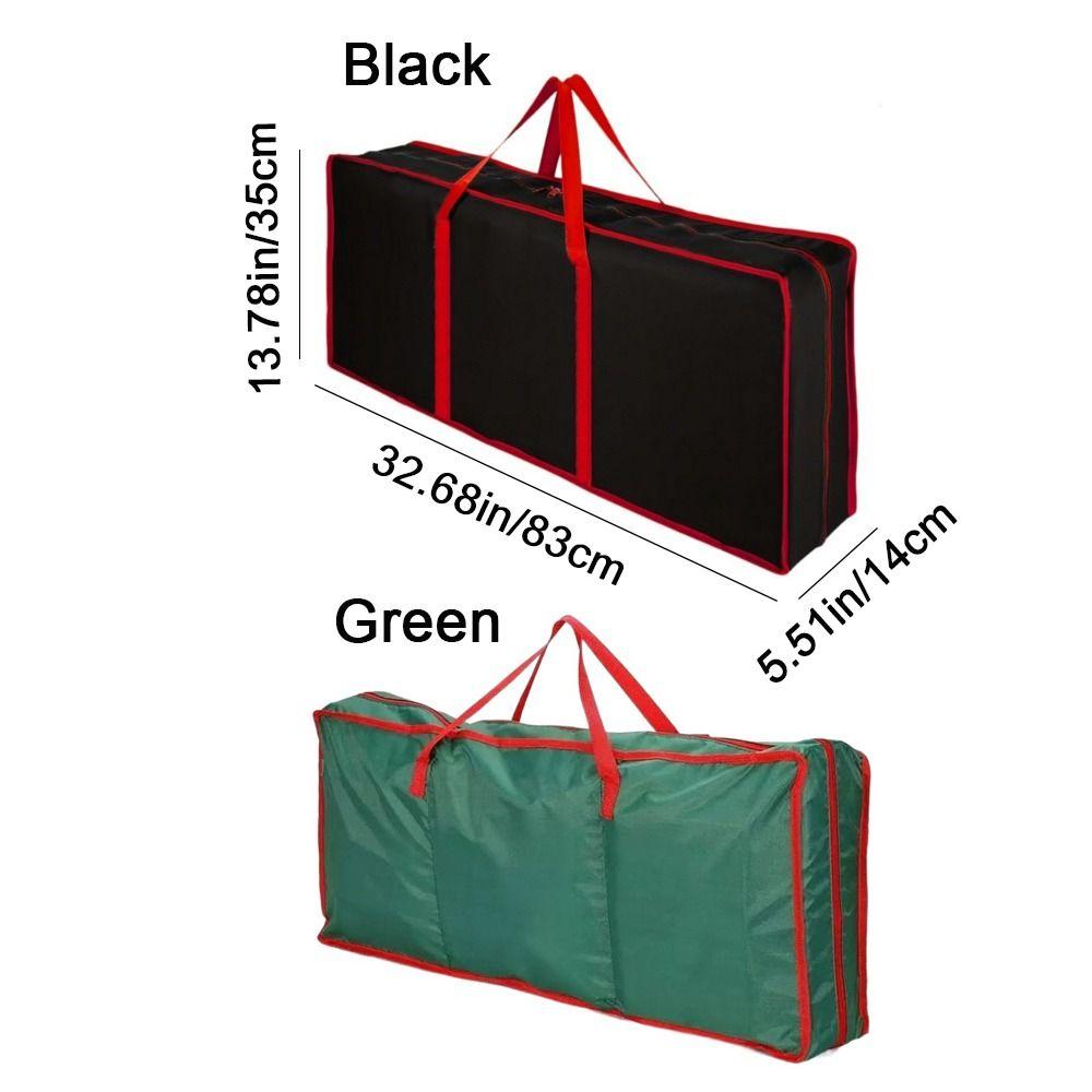 Large Capacity Gift Wrap Storage Bag Zippered Gift Wrap Organizer  for Bows