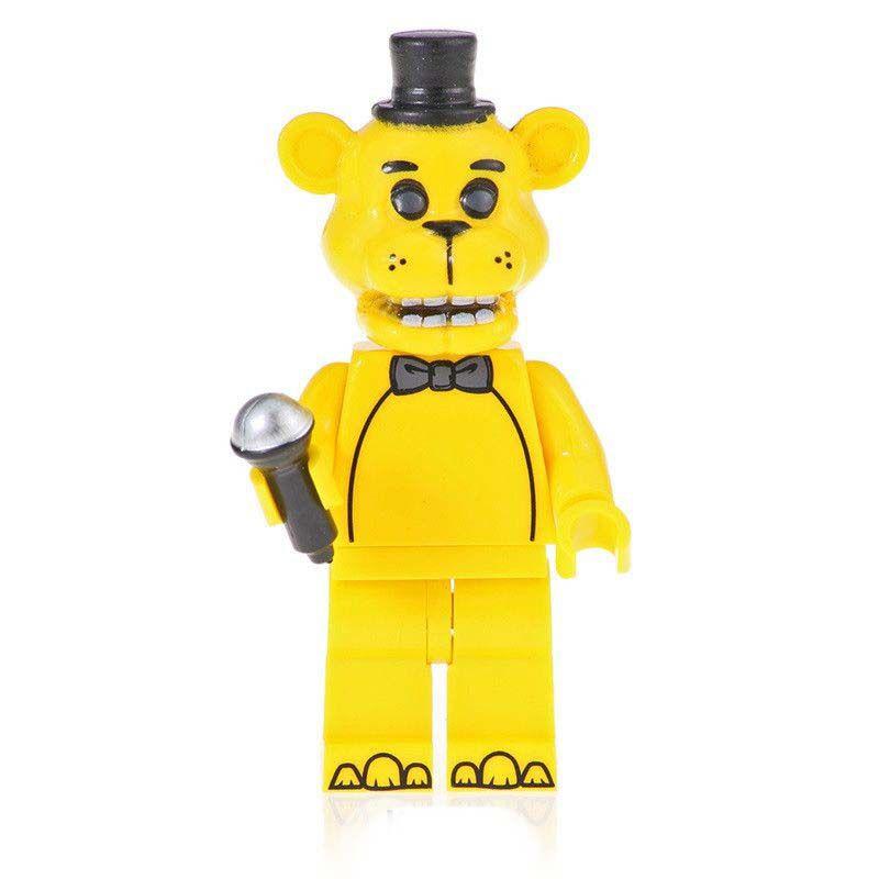 Nights At Five Freddys Midnight Bear  Assembled Building Dolls Toys Assembled