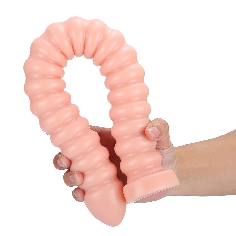 46.5CM Adult Products for Anal Spiral Big Dildo Anal Plug BDSM Women's Sex Toys Masturbator Fisting Big Penis