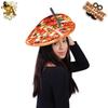 Interesting Cactus Pizza Hat Festival Party Cosplay Hood Stage Performance Adult Wear Polyester Prop Hat
