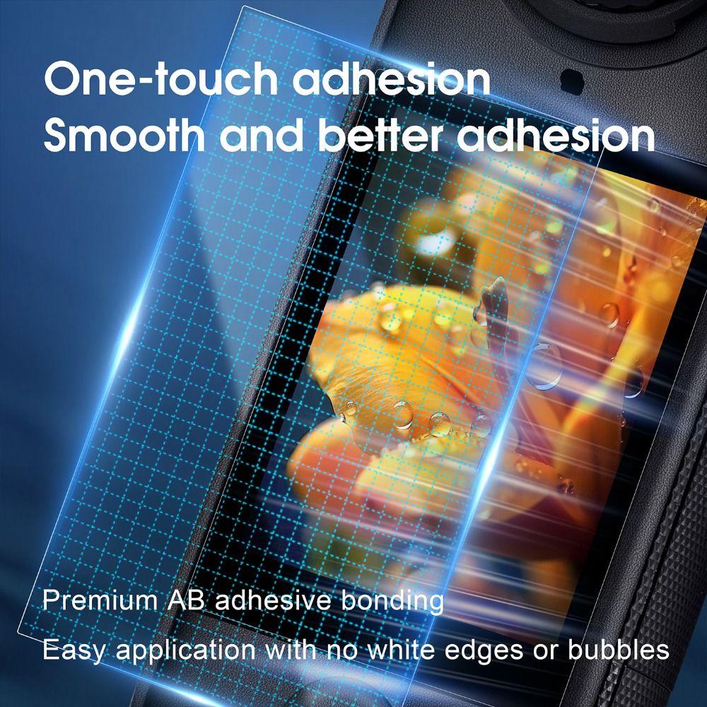 2Pcs Tempered Glass Protective Films Screen Protector for Insta360 X4 Air Action Camera Accessories