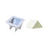 Chimney House Candle Cup Molds Handmade Plasters Molds Storage Jar Silicone Molds for Candle Holder Making