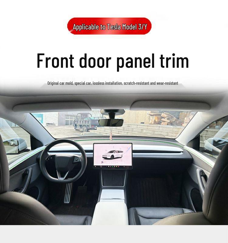 Tesla Model Y Refresh Edition Inner Door Panel Trim Cover