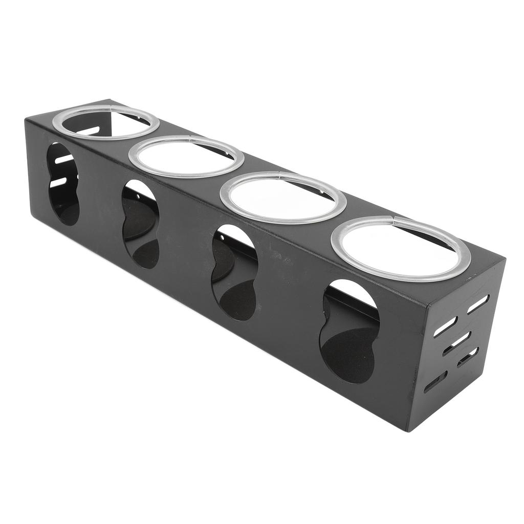 RV Gewürzregal Organizer Aluminiumlegierung Platzsparend Leise Nutzung Küchengewürzhalter Regal Organizer für Wohnwagen Wohnmobil