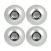For Audi  A34Pcs Car Wheel Center Hub Caps Badge Rim Hubcap 8N0601165A 4B0601165A Accessories For Audi A3 A4 A5 S6 S8 TT A8 Quattro Emblem
