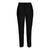 Schwarze gerade Hose mit Kordelzug Damen VERO MODA