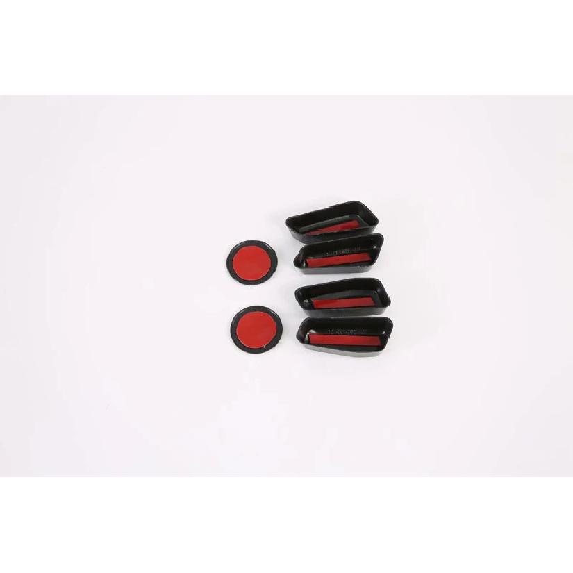 For Hyundai Sonata DN8   Car Accessories Carbon fiber style Interior Inner Seat Adjustment Switch Knob Button Cover Trim