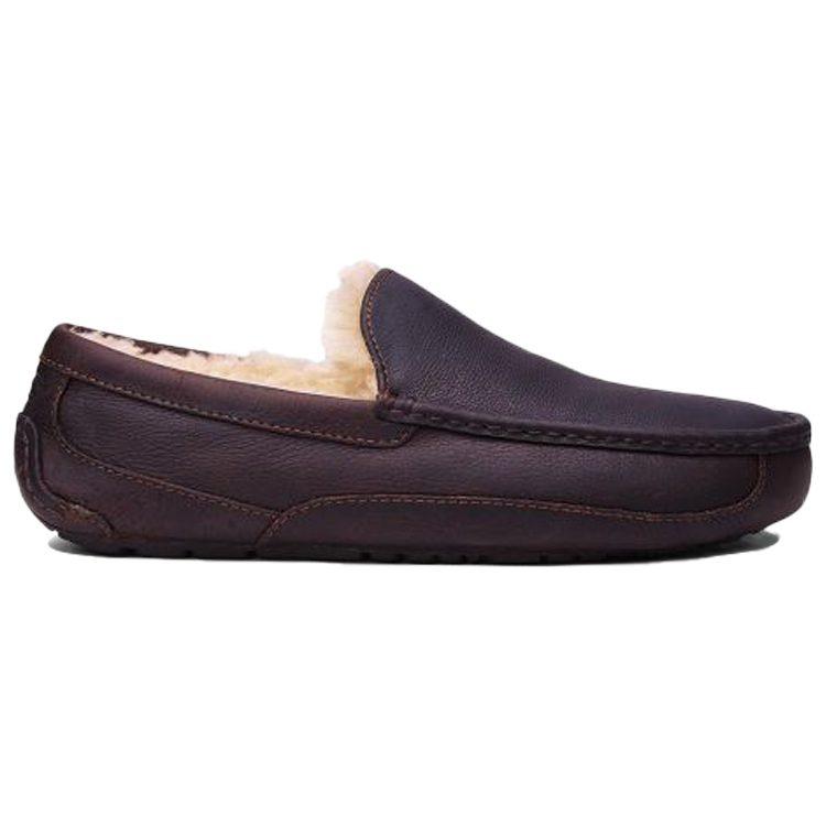 UGG Ascot Cowhide Fleece Lined Stay Warm Low Tops Athleisure Casual Sports Shoe 5379-CTEA