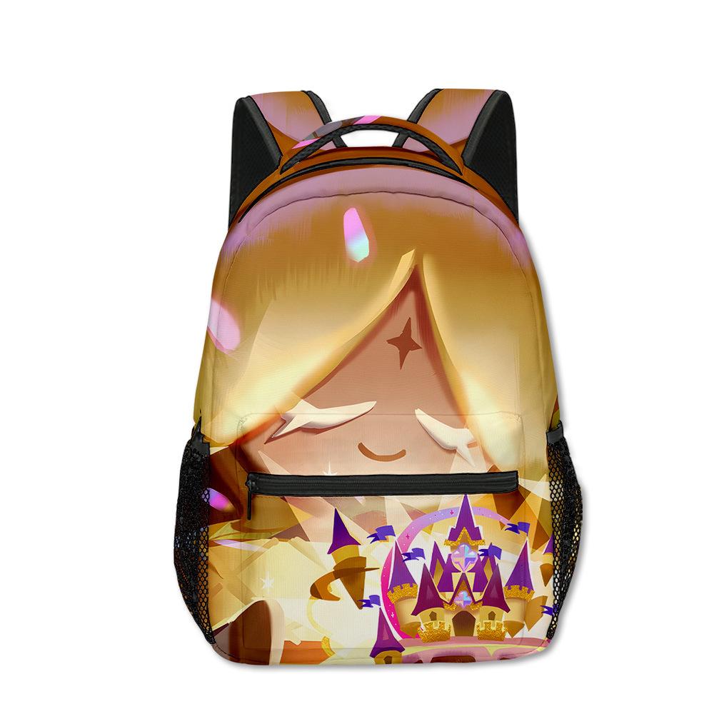 Luxury Popular Funny Shadow Milk Plush Student Bookbag Notebook Backpacks 3D Print Oxford Waterproof Boys/Girls Travel Backpacks