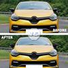 Glossy Black/Carbon Look Car Side Door Rearview Mirror Cover Cap For Renault Clio 4 Mk4 / Zoe / Captur 2012-2019 Mirror Case