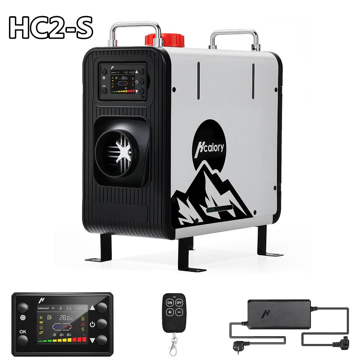 

Hcalory Upgraded 8KW Bluetooth Diesel Heater All-in-One Portable Parking Heater with App Control for RV, Truck, Boat & Van Life HC2-S