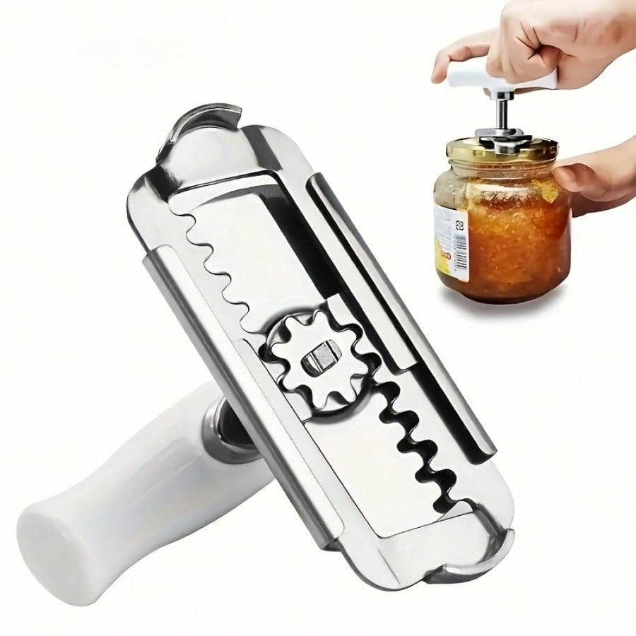Stainless Steel Jar Lid Opener, Jar Lid Opener, Household Kitchen Jar Lid Opener, Hotel Kitchen Accessories