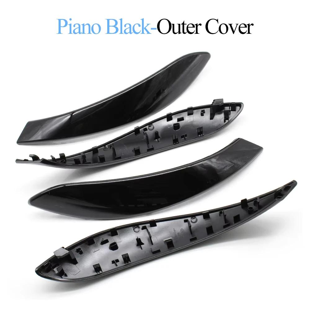 For BMW 3 4 Series M3 M4 F30 F31 F32 F33 F34 F35 F36 F80 318 2013-2018 4PCS Left Right Door Pull Handle Outer Cover Panel Trim