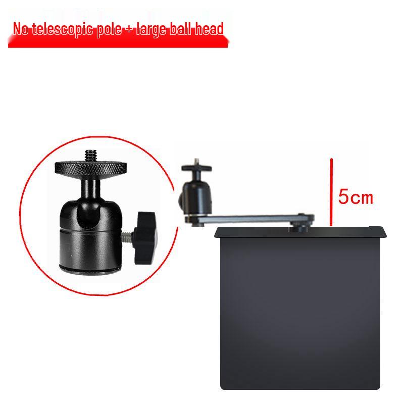 Universal Foldable Phone Holder & Projector Bracket, No-Drill, Wall-Mounted for Home or Sofa Use