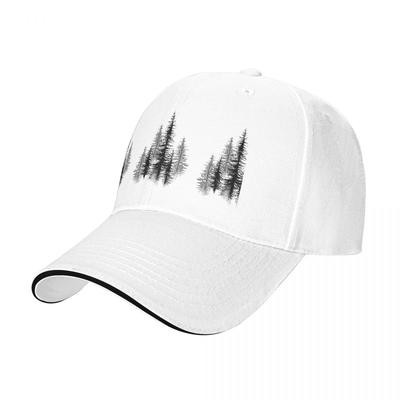 Unisex Baseball Hats Scandinavian Forest Outdoor Streetwear Summer Sports Baseball Caps Hip Hop Cap Casquette Polychromatic Hats