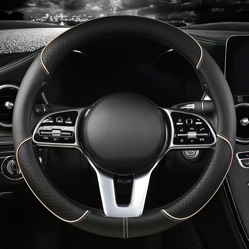 Car Leather Steering Wheel Universal Non-Slip and Wear-Resistant Steering Wheel