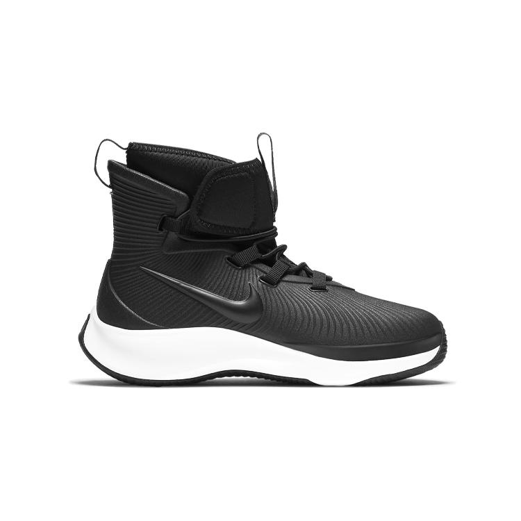 New Nike High Top Kids' Outdoor Shoes Black Children Aged 3 7 Years Old BQ5381-002
