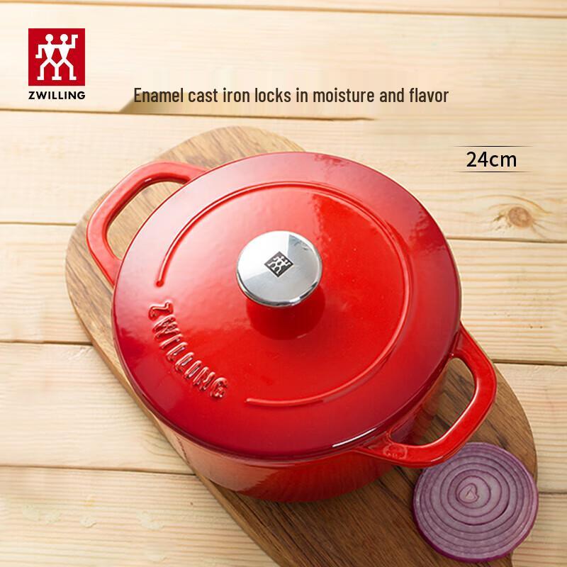 Zwilling Enamel Cast Iron Soup Pot