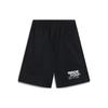 Li-Ning Wade Series Logo Print Loose Casual Shorts Men Bottoms Black AKST333-1