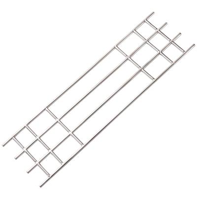 CAMPING MOON Bonfire Stainless Steel Bonfire Grill with Round Grates, 6 Bar, MTG-A