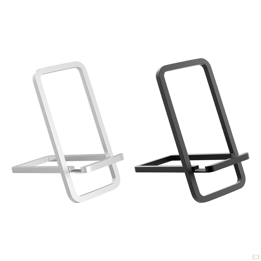 Adjustable Cell Phone Stand for Desktop and Travel - Compact Convenient Holder Home, Office,