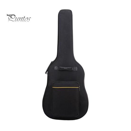 

Чехол для гитары 39 дюймов с двумя регулируемыми плечевыми ремнями, утолщенный чехол для электрогитары, водоотталкивающий чехол на молнии, сумка для электробас-гитары A