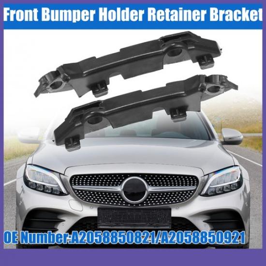 2pcs Front Bumper Support Retainer for Mercedes-Benz C43 C300 C63 C450 2015-