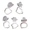 5Pcs Biscuits Mold Halloween Specter Cookie Cutter Biscuits Fondant Cookie Stamp Kitchen Tool Party Supplies