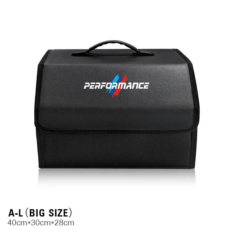 -Car Trunk Storage Box High-capacity Leather Organizer Case For BMW E46 E90 E60 F30 F10 E39 E36 F20 G20 G30 E92 E87 E91 X5 E70 X