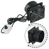 High-Performance Ventilation Fan with Powerful Suction and Plastic Duct Pipe for Effective Smoke and Dust Extraction